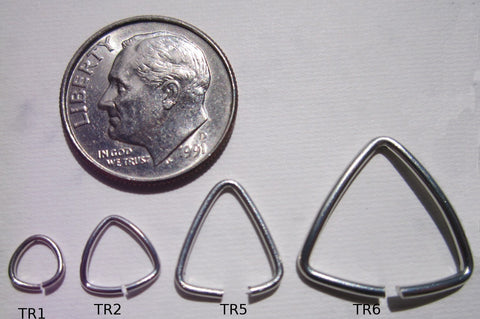 Triangular Jump Rings